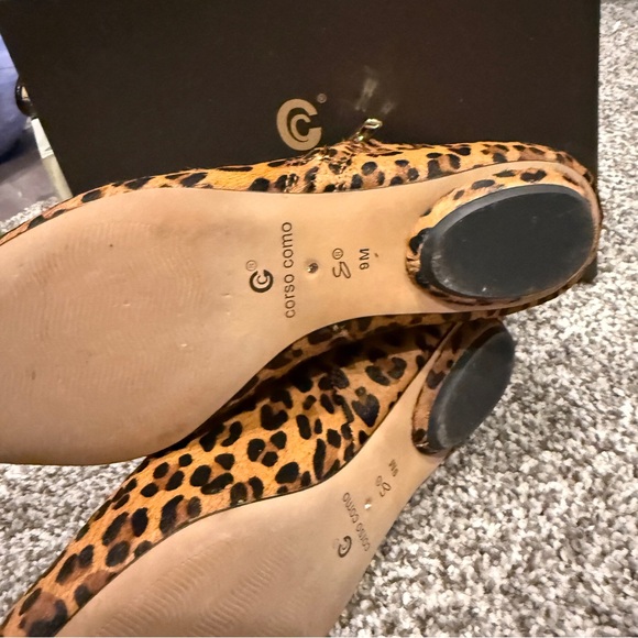 🐆 Corso Como Maude Leopard Haircalf Booties – Size 9M – Worn Once - Picture 3 of 9